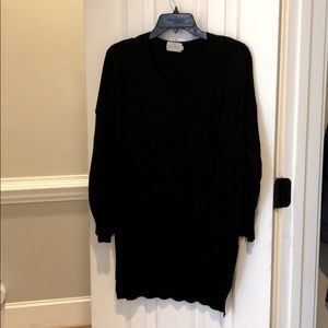 Long Black Sweater